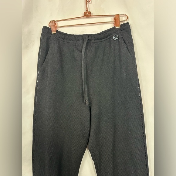 St John Sport black santana drawstring pants with sequins size S - Picture 6 of 9